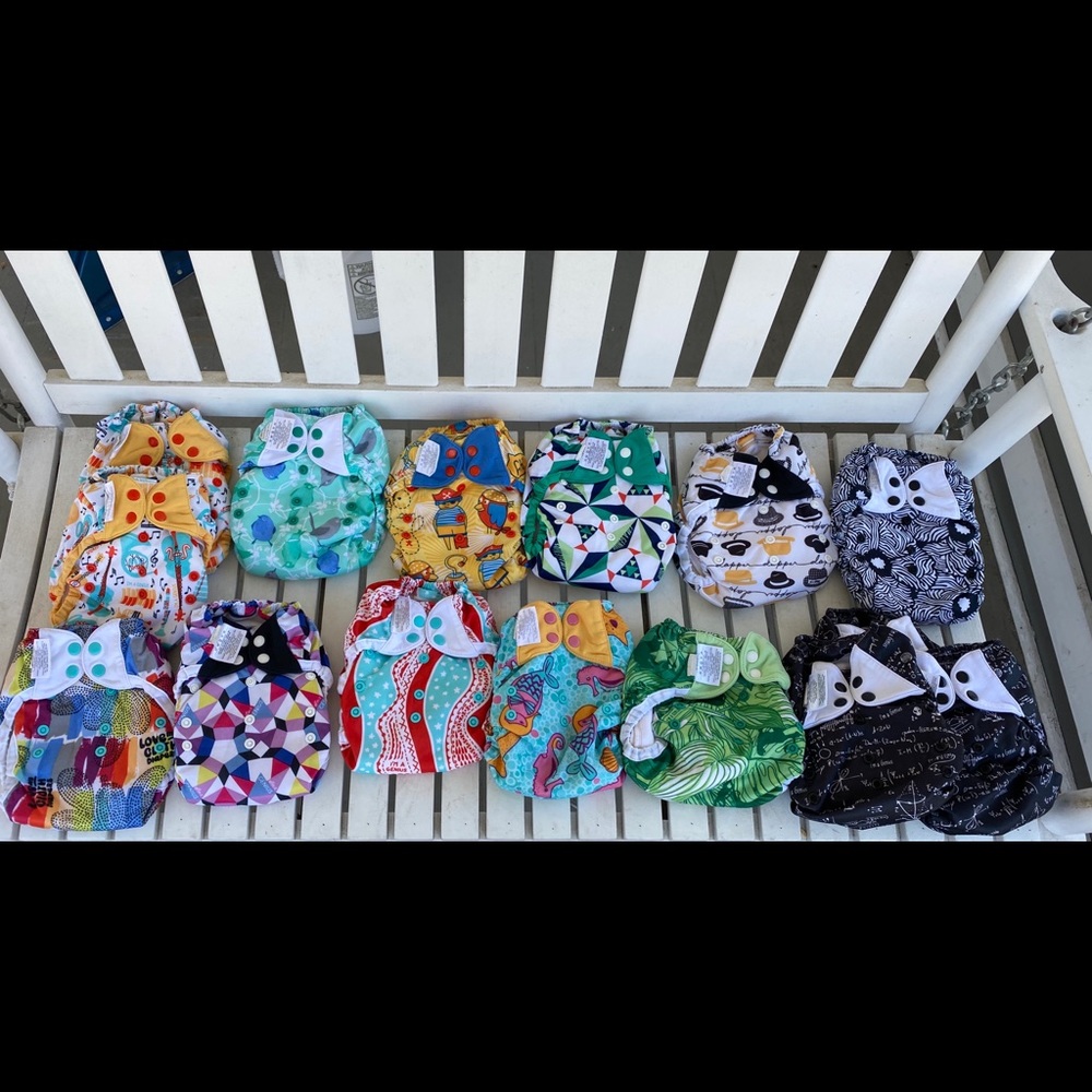 Bumgenius Elemental All In One cloth diapers